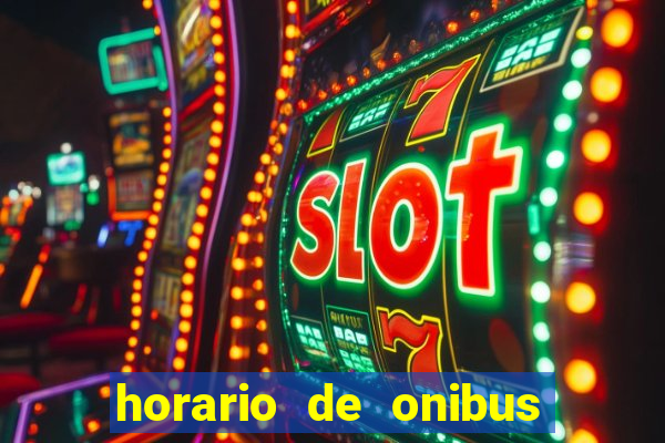 horario de onibus santos dumont x juiz de fora